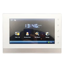 DH логотип мульти-Язык 2-проводной VTH5222CH крытый монитор, работа с VTNS1006A-2, умный дверной звонок, видео-домофон, проводной дверной звонок