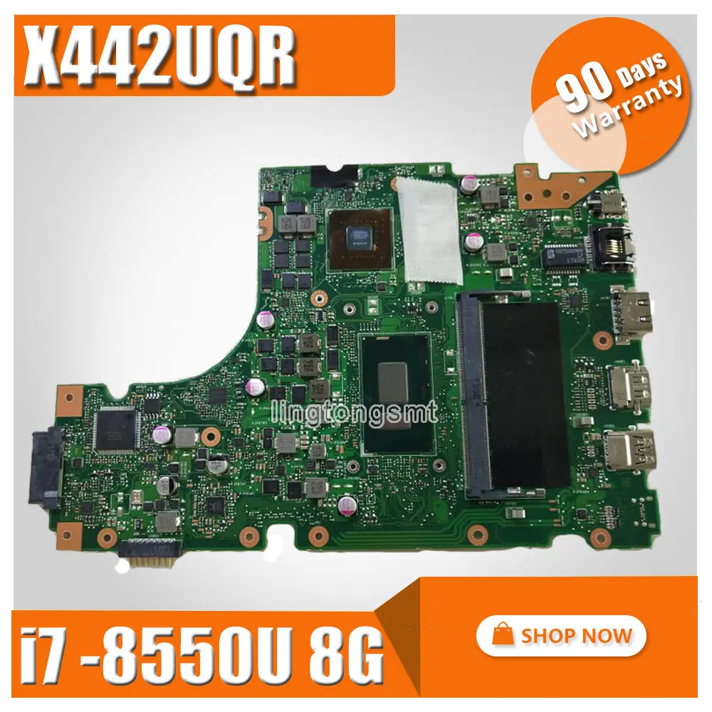 X422UQR с процессором i7-8550 cpu 8G материнская плата памяти для For Asus X442 X442U X442UQ REV2.0