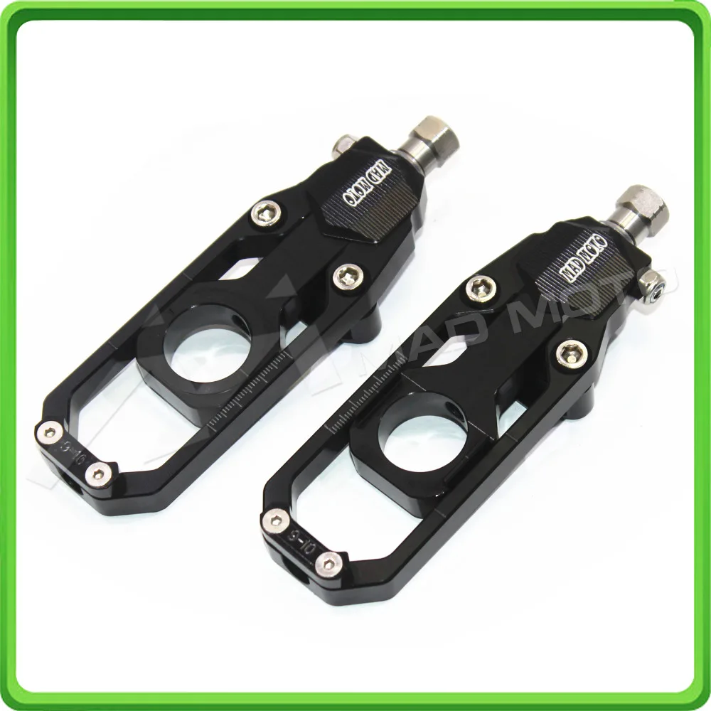 Motorcycle Chain Tensioner Adjuster fit for HONDA CBR 600 RR CBR600RR 2005 2006 Black (4)