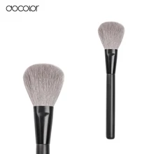 Docolor 1 PCS High QualityBlush Brush Wooden Handle Multi-Function powder Brush Foundation Makeup Tool Free Shipping