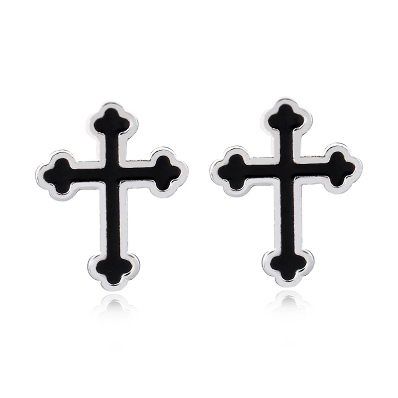 Buy Jesus Christ Cross Stud Earings For Women