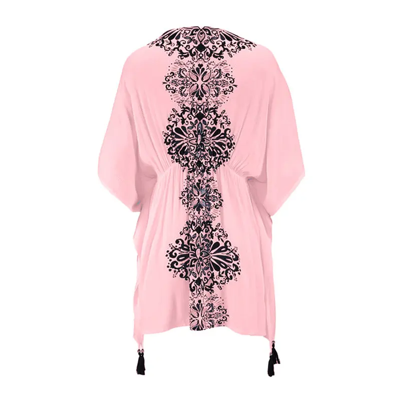 New Women Summer Fashion Holiday Sexy Sexy Off Shoulder Lace Shift Loose Beach Party Mini Dress Elegant Lady Party Dress #4R10 (20)