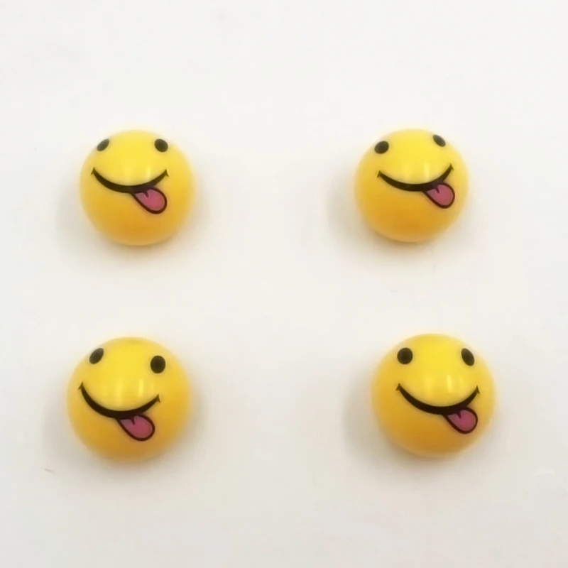 

4Pcs/Set Tire Wheel Air Valve Cap Covers for Car Motorcycle Bike Cartoon Smiley Tongue Face for ford focus
