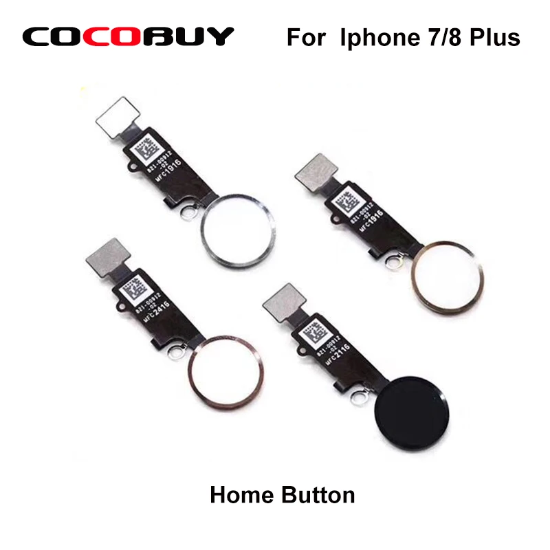 

7 Plus 8G Home Button Flex Cable For iPhone 7 7Plus 8G 8P Home Touch Fingerprint Button Key Flex Menu Keypad Cable Assembly