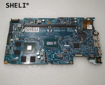 

SHELI For DELL 15 7537 laptop notebook pc Motherboard DOH50 PWB:KJ7NX i7-4510U GT750M 2G CN-05GRP2 05GRP2 5GRP2 test good work