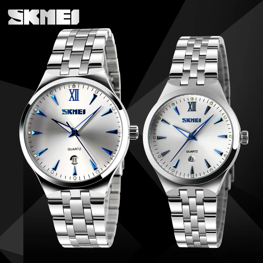 

Watches men luxury brand Watch Skmei quartz Digital lady full steel wristwatches dive 30m Casual watch relogio masculino mujer