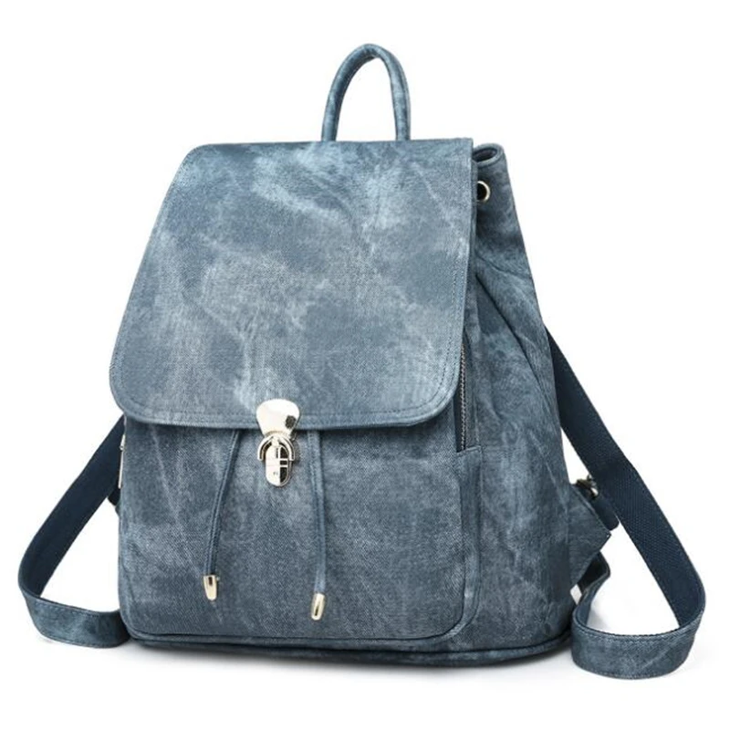Простой Для женщин рюкзак 2 шт./компл. туристические рюкзаки с муфтой, школьная сумка для подростков, портфели для школьников из искусственной кожи замок распылитель ранцевого типа для с сумки