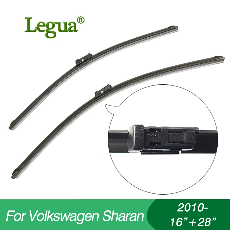 Стеклоочистители Legua для Volkswagen Sharan (2010 ) 16 &quot+ 28&quot автомобильные стеклоочистители