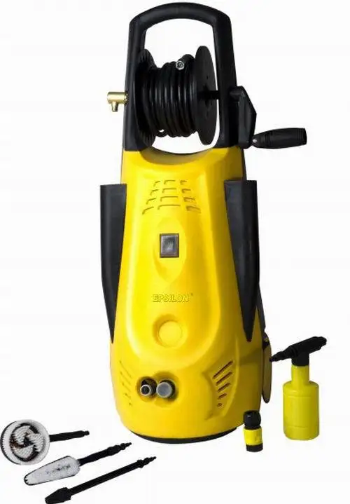 

Epsilon household washing machine car washer high pressure 220v portable multifunctional cleaning machine 1800W 110Bar 6LPM