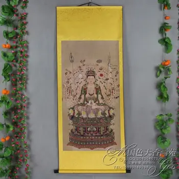 

Chinese Antique Boutique collection the Thousand-hand Bodhisattva portraits