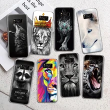 Крутой чехол с животным узором для samsung Galaxy S3 S4 S5 MINI S6 S7 Edge Plus S8 S9 Plus жесткий чехол-накладка