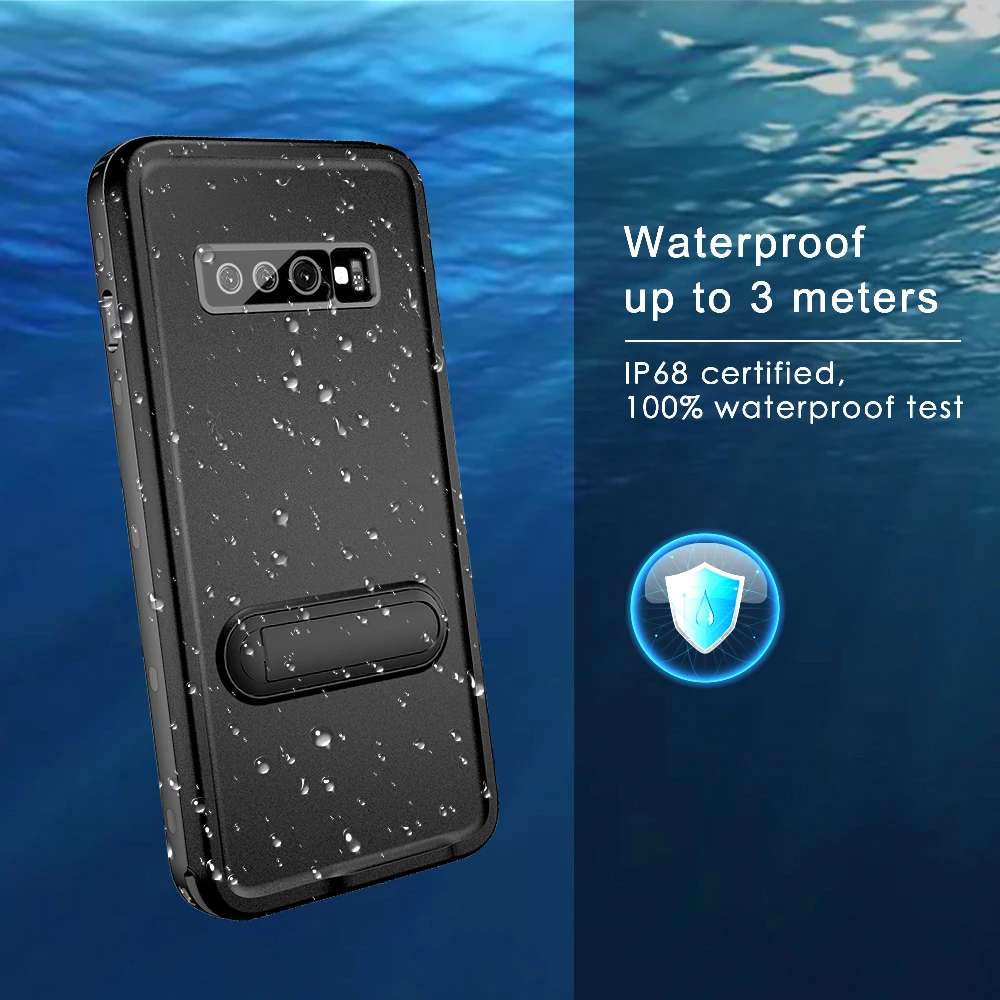  IP68 Waterproof Phone Case For Samsung S8 S9 S10 Plus Cover Under Water Swimming Cases For Samsung 