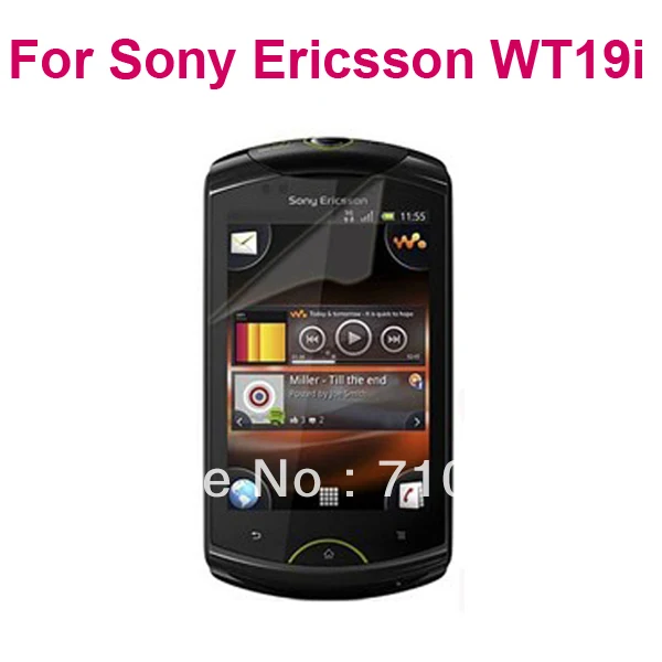For Sony Ericsson Wt19i Free Shipping Anti-Glare clear/matte Screen Protector with Retail Package | Электроника