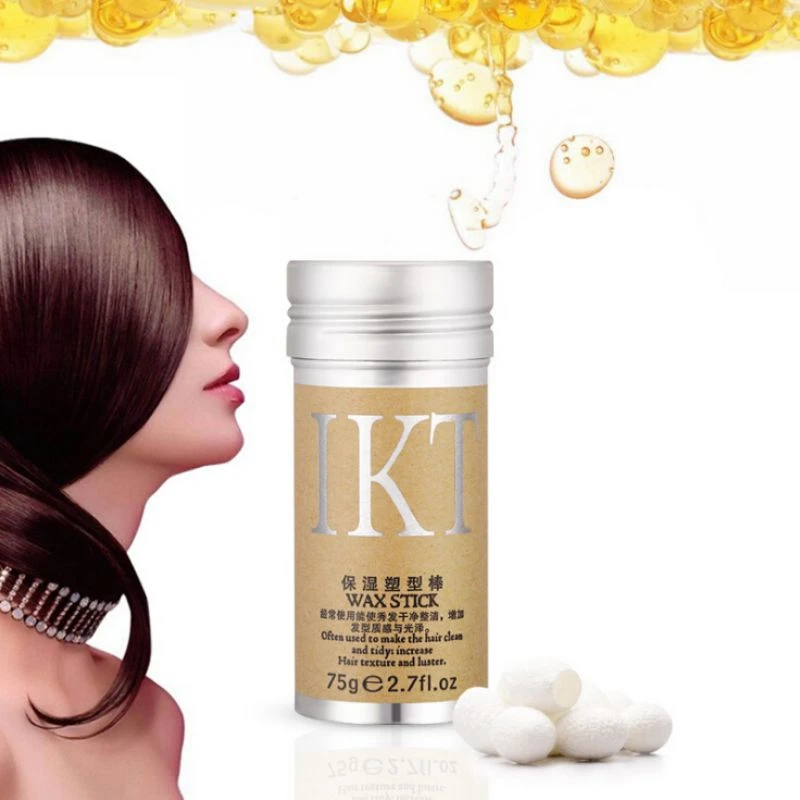 

Hair Wax Finishing Cream Professional Hair Styling Stick Not Greasy Rapid Short