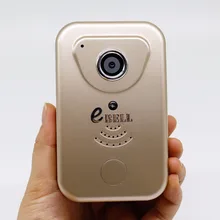 Беспроводная Wi-Fi Встроенная батарея 720 P видео дверной звонок Домофон