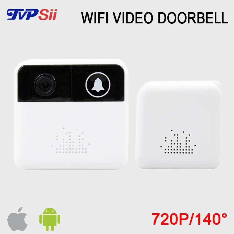 ICsee APP 32GB 140 degree 720P 1MP HD Smart VIDEO DOORBELL