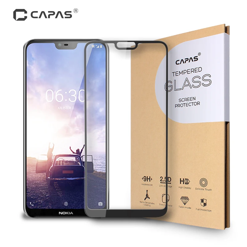 Для Nokia X6 защита экрана закаленное стекло для TA-1009 3D защитная пленка анти-всплеск