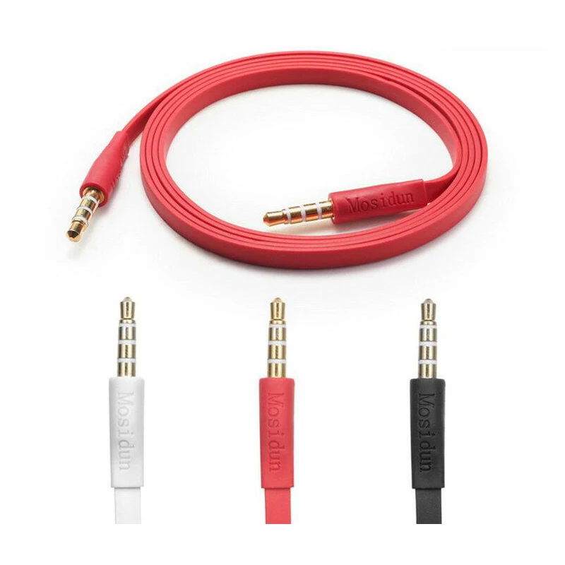 

Aux Cable Audio 3.5 mm to 3.5 mm Male to Male Extension Cable for Car/Speaker/MP4/Smartphone