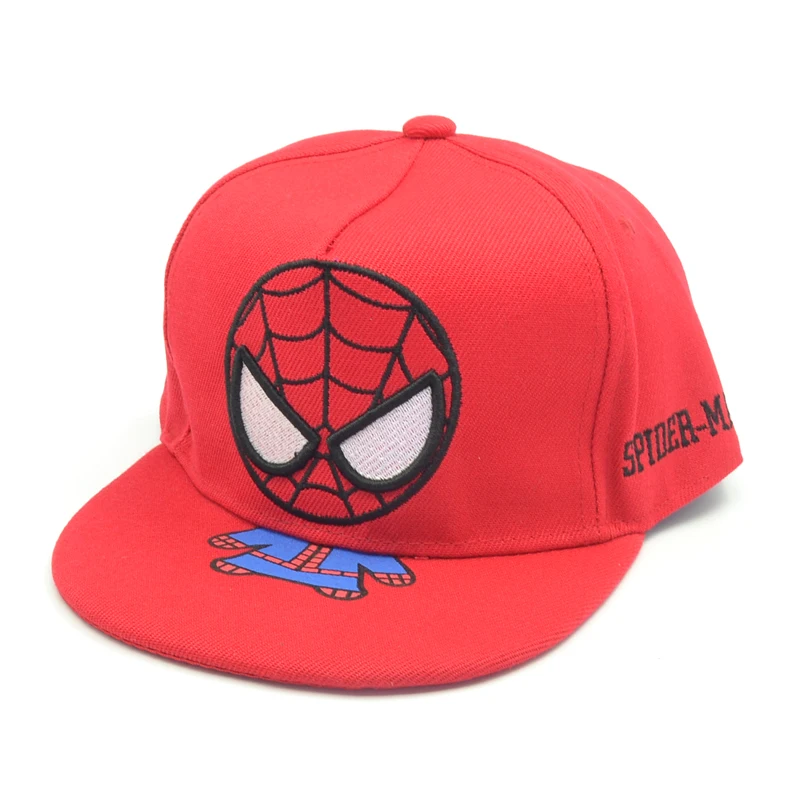 

High quality Marvel Comics The Avengers Spiderman Superman child Baseball Cap Cartoon Adjustable Boy girl Snapback Hat Bone