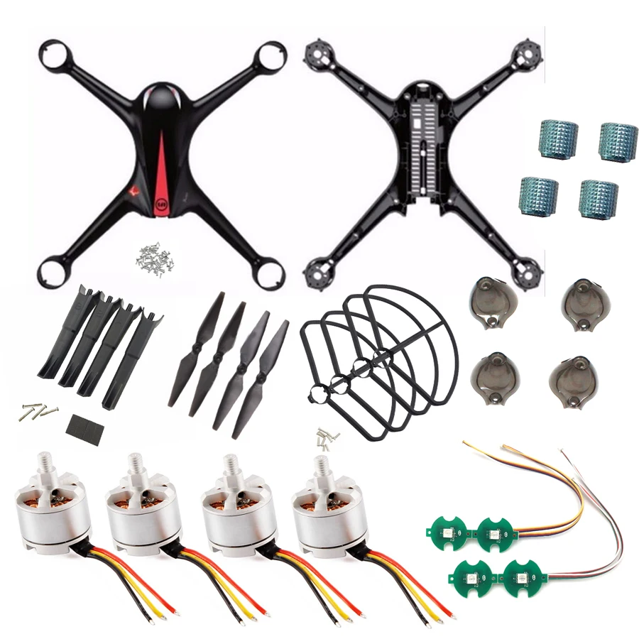 MJX B2W B2C RC Drone Main Body Shell Cover Propeller Protective Frame Landing Skid Brushless Motor LED Cables Screw Spare Parts MJX B2W B2C RC Drone Main Body Shell Cover Propeller Protective Frame Landing Skid Brushless Motor LED Cables Screw Spare Parts