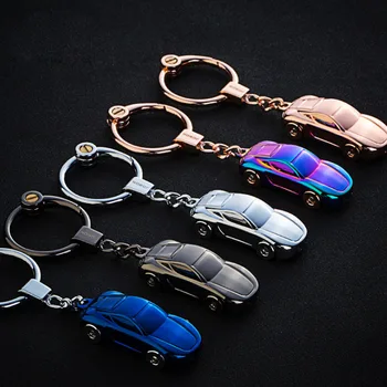 

Car Keychain - Best Gift Men's Metal high quality Keychain Key Holder Zinc Alloy Pendant Couple Key Chain (with Box)