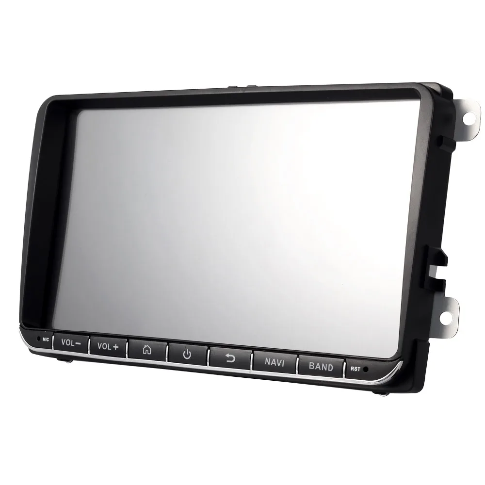 Top Hot 9"vw android 9.0 car dvd gps navigation for Volkswagen GOLF5 Golf6 POLO PASSAT B5 B6 JETTA TIGUAN radio steering wheel BT 15