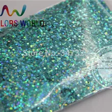 1,5 мм лазерные детские синие блестки пайетки, голографические цветные блестки для дизайна ногтей или другие DIY decora