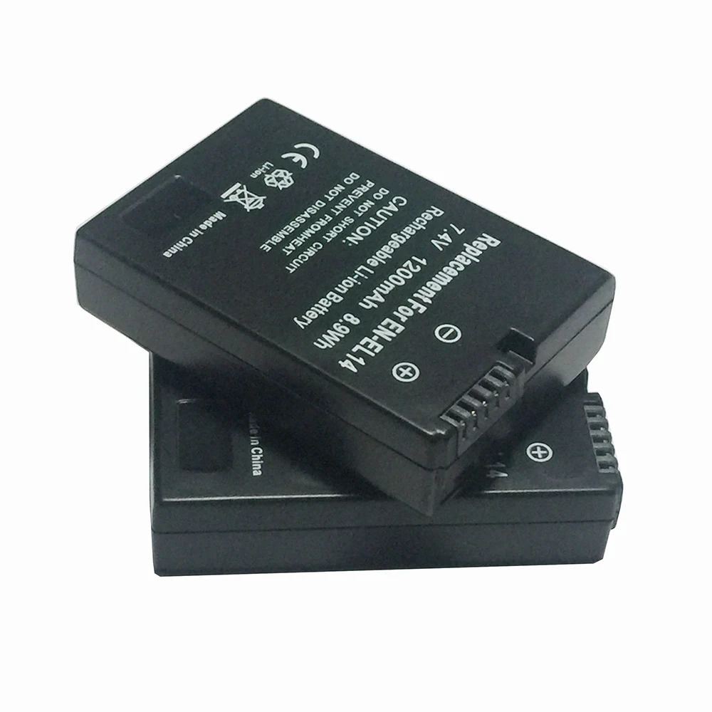1wh Li-ion negro Duracell batería para Nikon Coolpix p7000 1100mah 7,4v 1100mah//8