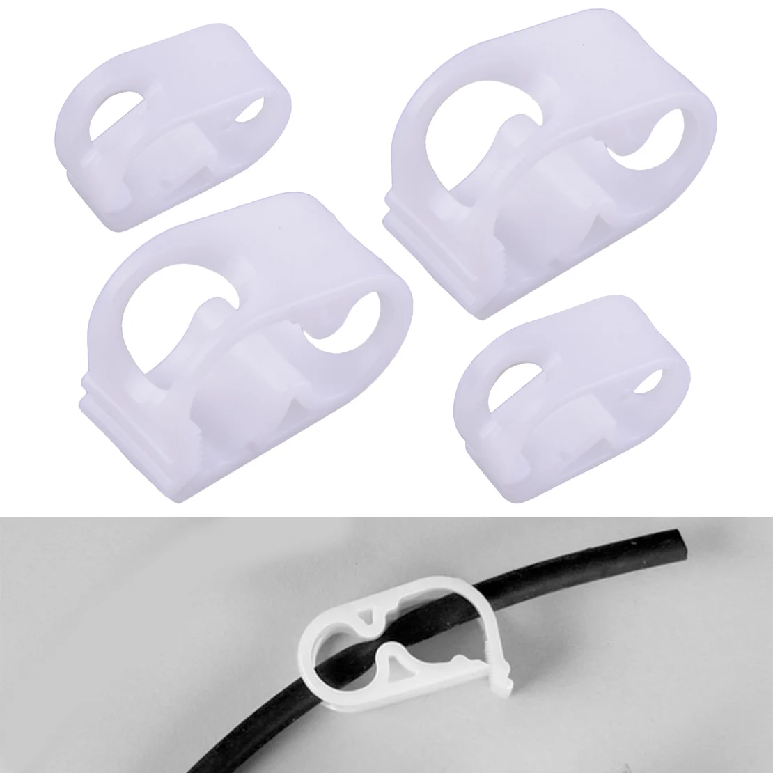 

LETAOSK 10Pcs / 20Pcs Small/Big Tube Pinch Clamp Clips Siphon Hose Flow Control Valve Shut Off Beer