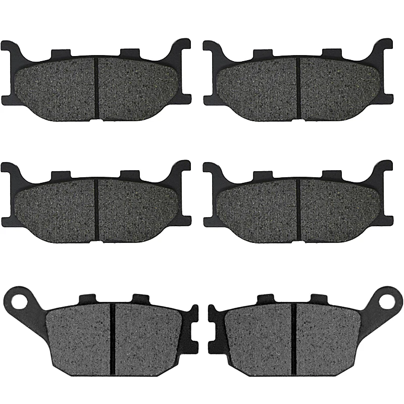 For Yamaha FZ6 Fazer (ABS / Half Fairing 2 Piston Caliper (4P5) 2006-2007 Motorcycle Brake Pads Front Rear FL+FR+R | Автомобили и