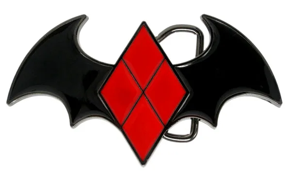 

Joker DC Comics Supervillain Harley Quinn Logo Belt Buckle