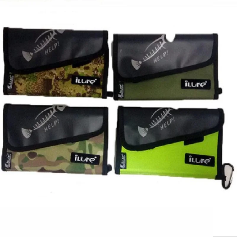 Fishing Lure Bag 35cm*21cm*3cm Hard Lure waterproof Paillette Bag Fishing Tackle Bag Portable large capacity Tool Pesca