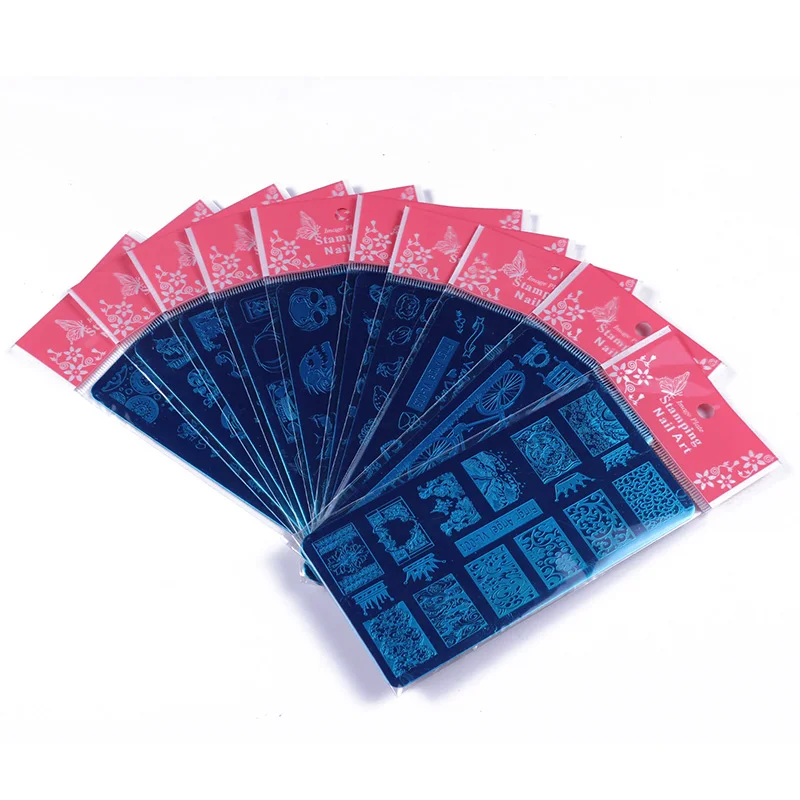 

1Pcs New Design Nail Art Stamping Plate VL DIY Nail Stamping Polish Transfer Nail Fashion Tools JT111