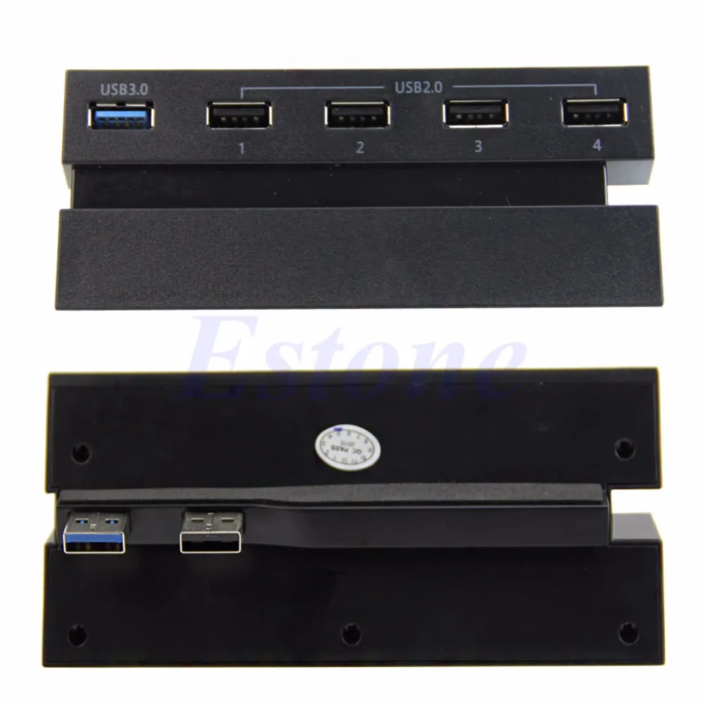 1 шт. Новый 5 портовый концентратор 2 0 USB 3 высокоскоростной адаптер Коннектор для