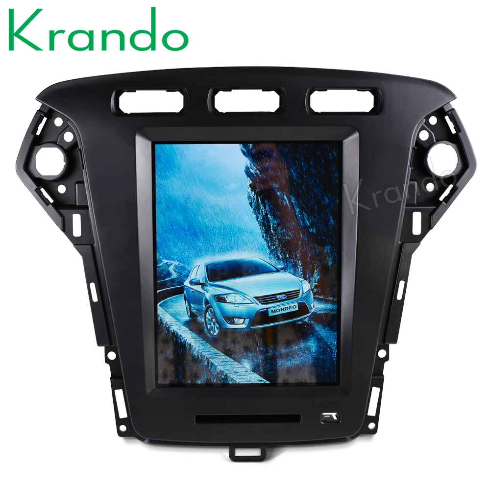 

Krando Android 8.1 10.4" Tesla Vertical screen for FORD Mondeo 2011-2013 car radio navigation dvd entertainment system player