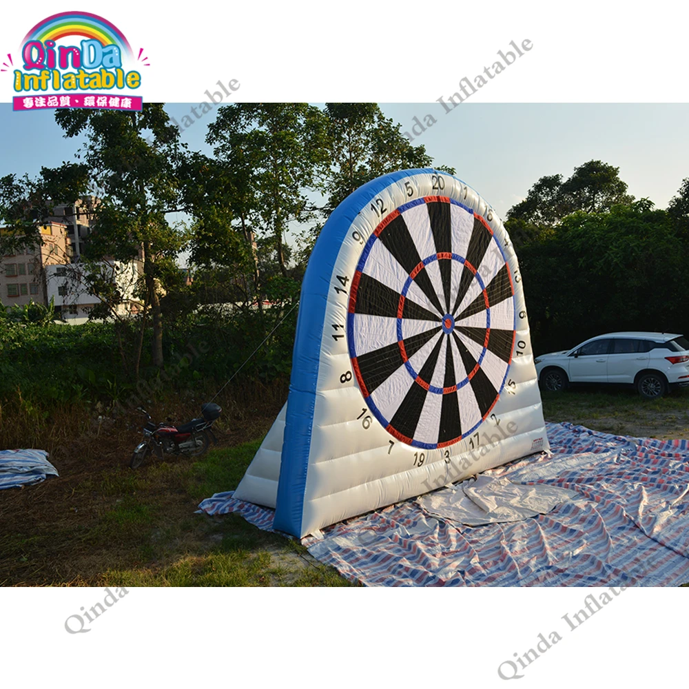 屋外おかしいインフレータブル子供投げるダーツボードスポーツカーニバルゲームサッカーダーツ Inflatable Bouncers Aliexpress