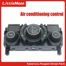Oryginalny panel klimatyzacji przełącznik sterowania klimatyzacją przełącznik regulacji temperatury 6452S2 dla Peugeot 308 RCZ 408