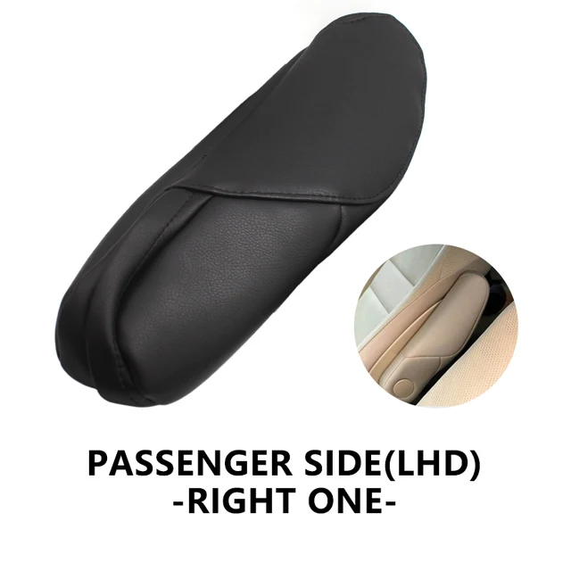 Microfiber Leather Driver / Passenger Side Seat Armrest Handle Cover