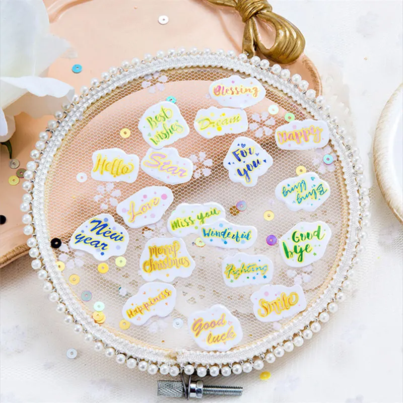 

100 pcs/lot Cute English alphabet mini paper Sealing Stickers Diary Label Stickers Pack Decorative Scrapbooking Diy Sticker