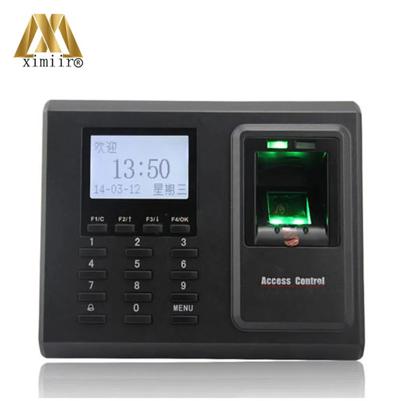 

Biometric fingerprint access control and time attendance with RFID card reader F2 fingerprint access control with free software