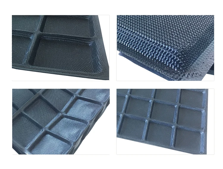 Bluedrop силиконовые тарталетки форма прямоугольной формы для выпечки лист panini форма квадратной формы 8,5 см 35 пещер