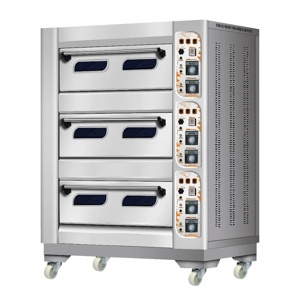VHR-36三层六盘燃气烘炉（3 Tiers6 Trays Electric Baking Oven）