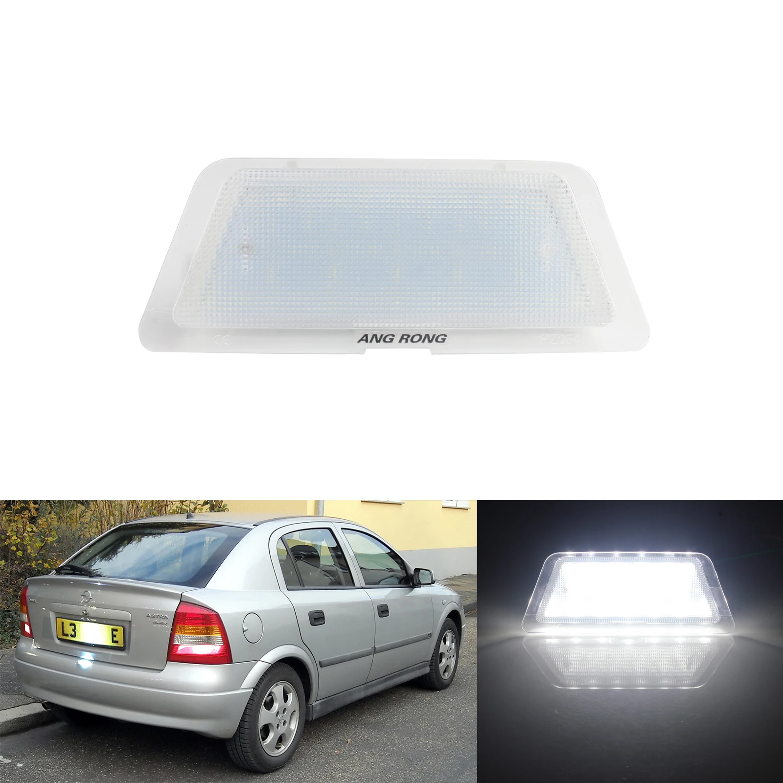 Vauxhall Astra G 1998-2004 Cubierta Trasera Luz número de placa placa 9192060 Nuevo