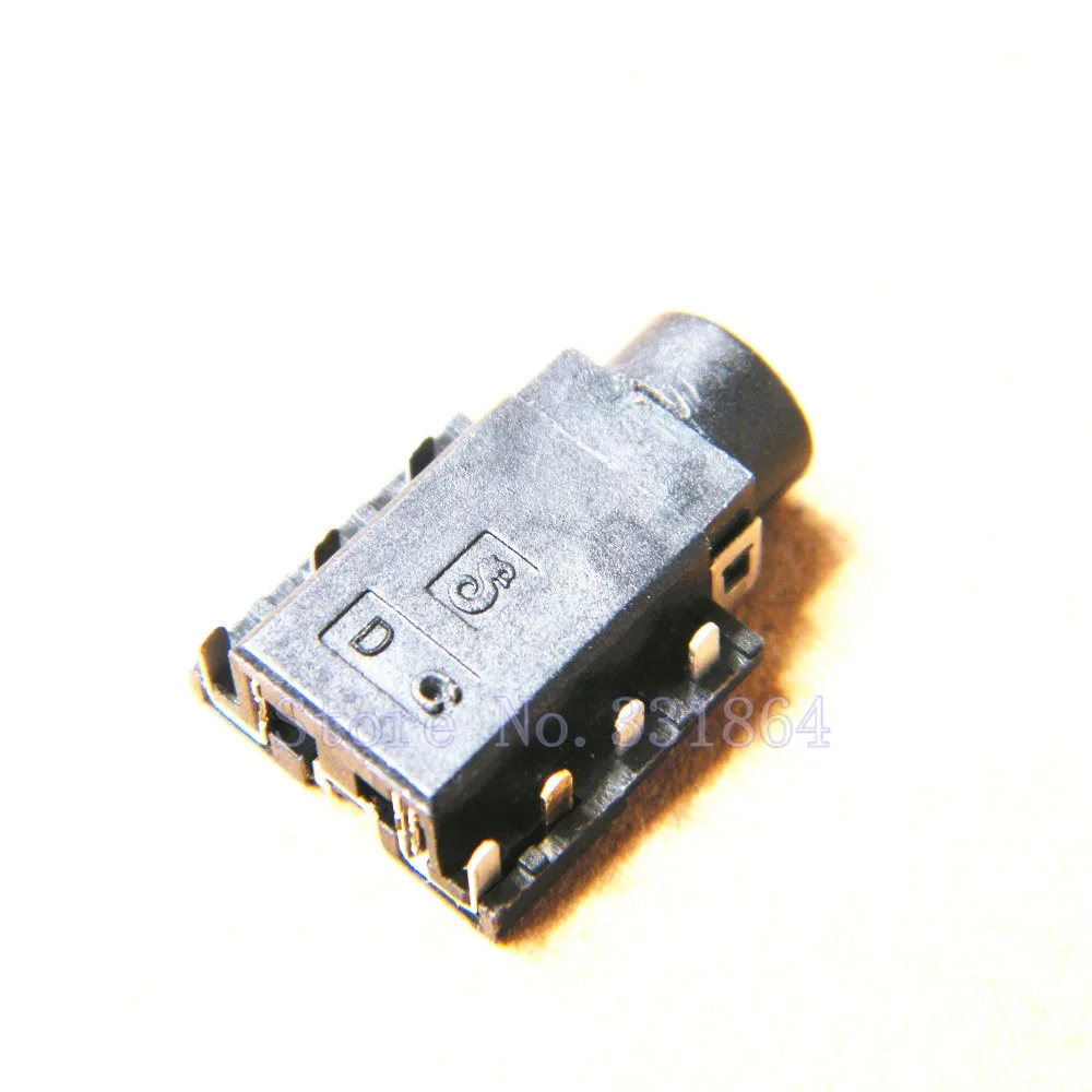 Free shipping 50pcs 3 5mm Audio jack for Lenovo Acer Asus Sony Dell HP MIC Headphone Port Connector
