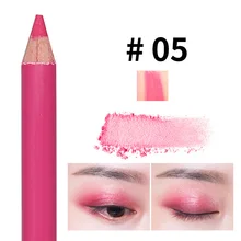 Двухсторонний карандаш для подводки глаз, тени для век, Кисть для макияжа, водостойкая кисть для глаз, косметические инструменты@ ME88