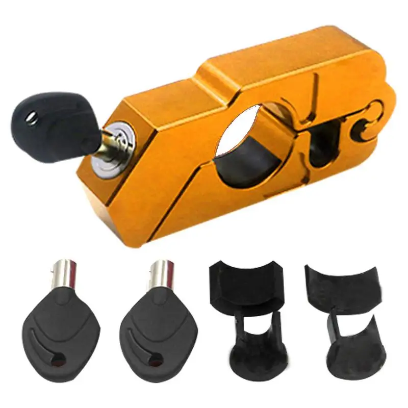 CNC Aluminum Handle Grip Security Safety Locks Handlebar Handset Brake