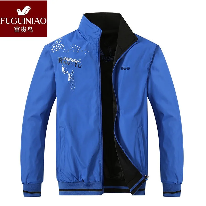 Мужские куртки весна осень повседневные пальто куртка-бомбер тонкая модная мужская верхняя одежда мужская брендовая одежда 5XL - Цвет: as picture