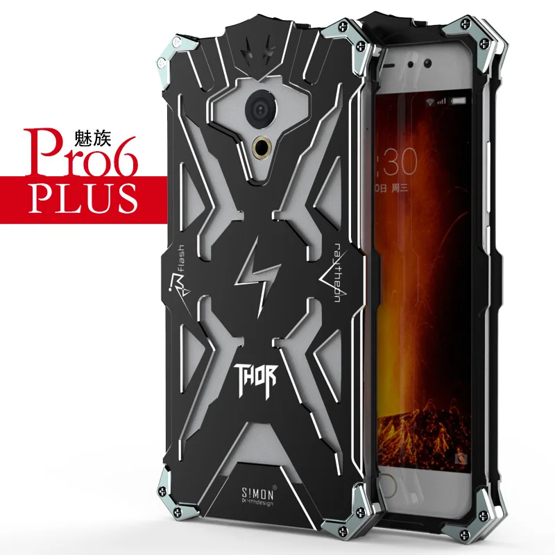 bilder für Simon meizu pro 6 plus case metall rüstung thor ironman aluminium gehäuse stoßfest schutzhülle abdeckung case bilder für Simon meizu pro 6 plus case metall rüstung thor ironman aluminium gehäuse stoßfest schutzhülle abdeckung case