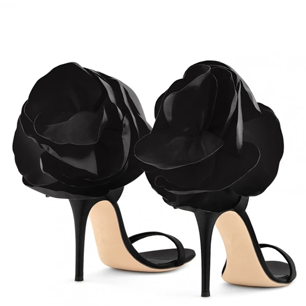Silla liners/Новинка года; стильные пикантные шелковые женские Босоножки с открытым носком; обувь для вечеринок на очень высоком каблуке с цветочным узором; женские летние босоножки с одним ремешком