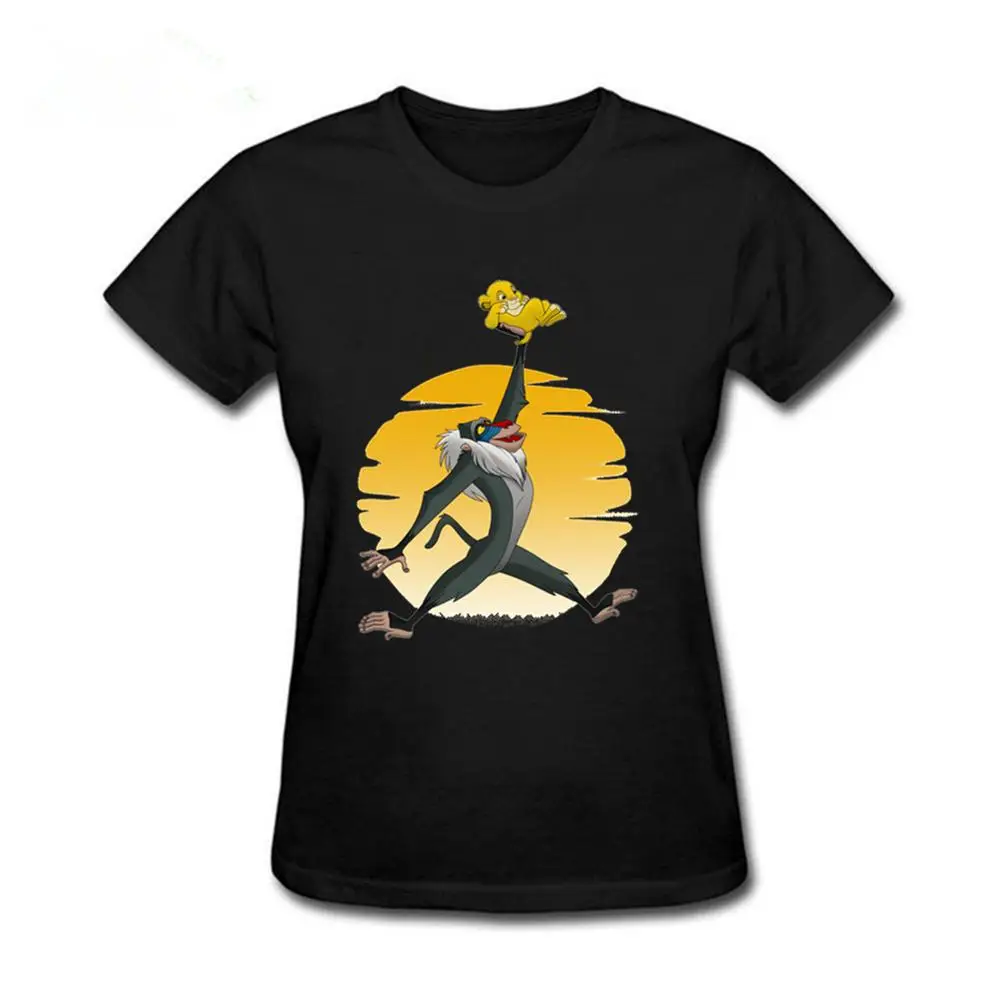 

2019 Fashion Custom women T Shirt Pocket Tees Air Lion king Mufasa Long Live the King Childhood Trauma short sleeve shirts